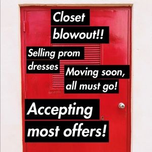 PROM DRESSES MUST GO!!!